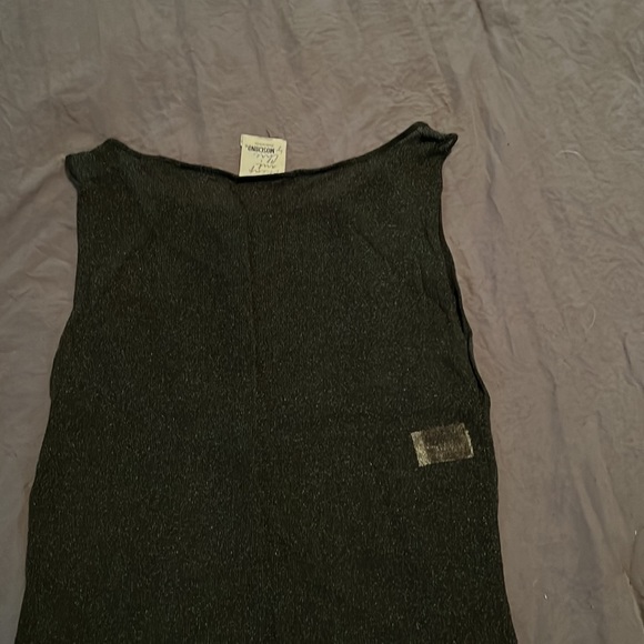 Moschino sheer dress with sequence flowers sewn in detail - Picture 4 of 4